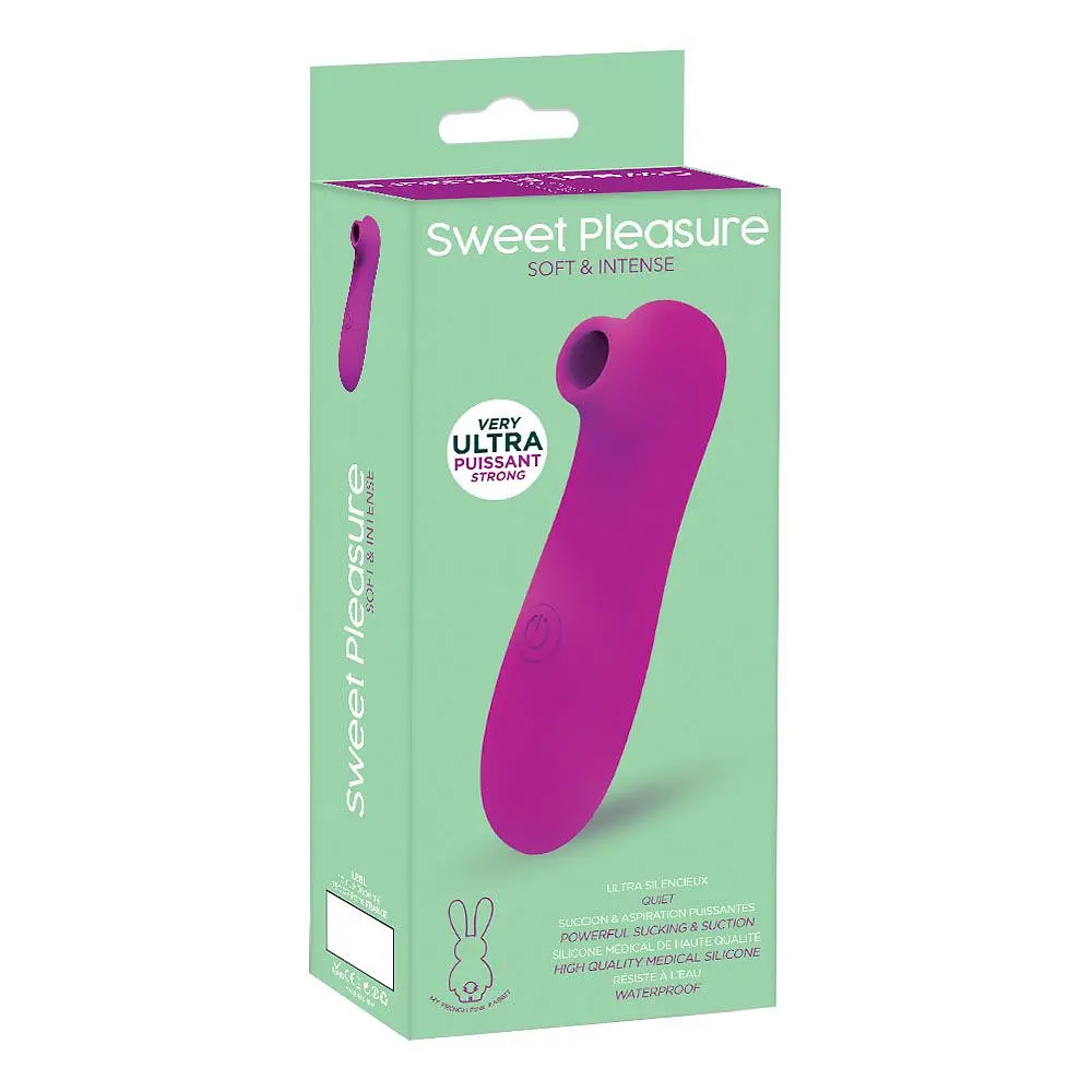 Вакуумний стимулятор клітора Sweet Pleasure Violet (фіолетовий) - фото 2