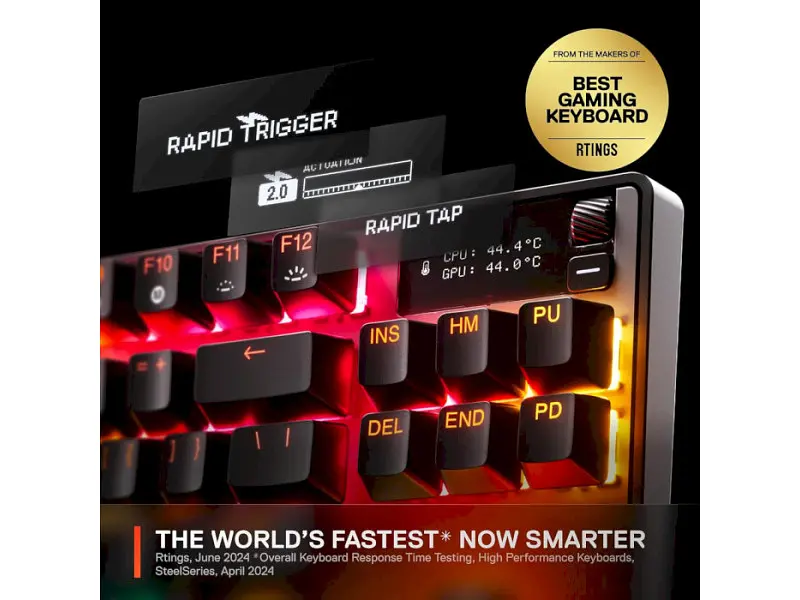 Клавіатура SteelSeries Apex Pro TKL Gen 3 UA (64740) - фото 10
