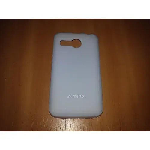 Чехол-накладка Melkco для Lenovo A316 светло-серый - фото 2