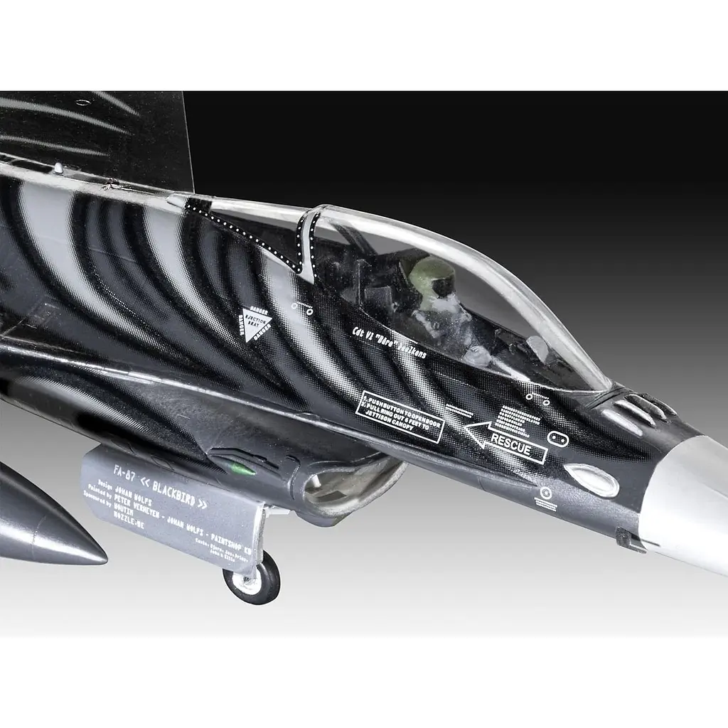 Збірна модель Revell набір літаків Tornado та F-16 NATO Tiger масштаб 1:72, 231 деталь (RVL-05671) - фото 4