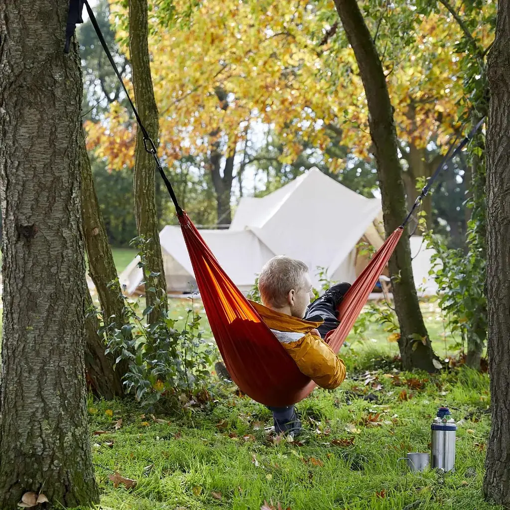 Гамак туристический Grand Canyon Bass Hammock до 150 кг нейлон оранжевый - фото 9