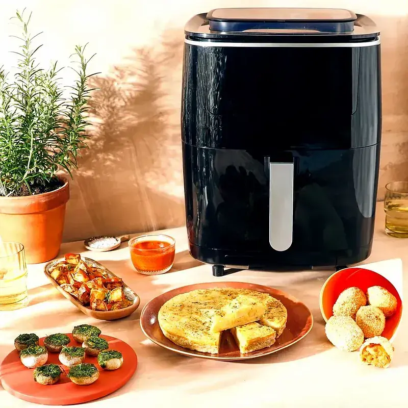 Аерогриль Moulinex Easy Fry Grill & Steam 1430 Вт чорний (AL201810) - фото 5