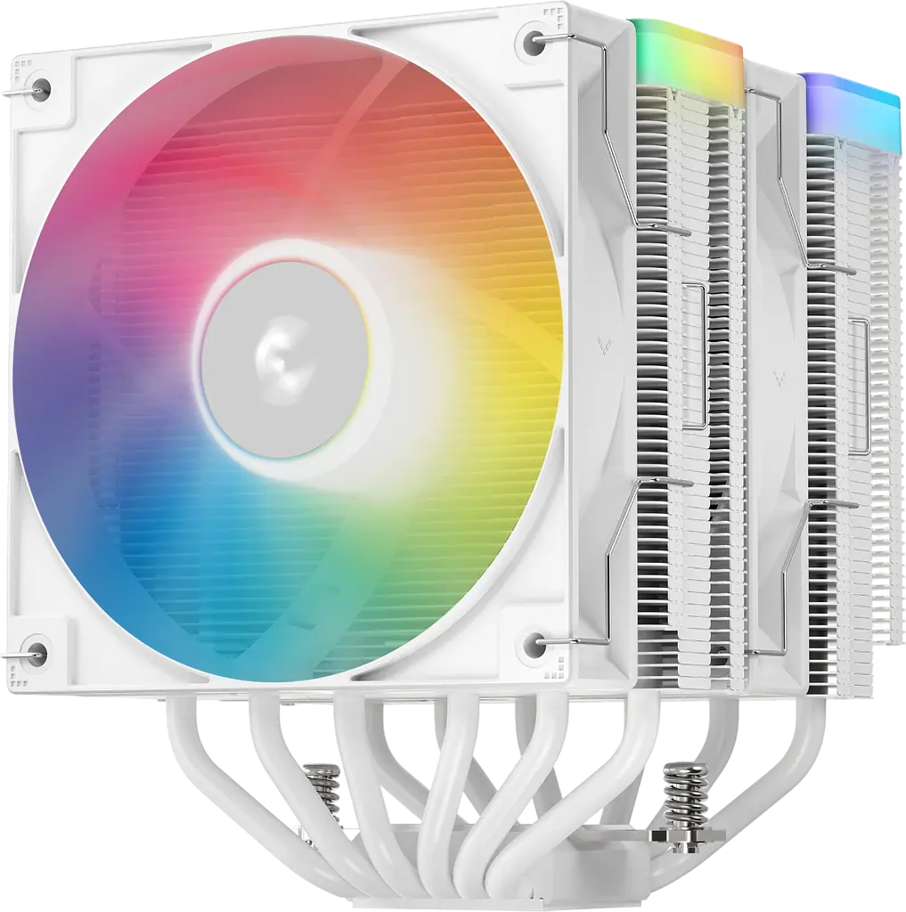 Повітряне охолодження DeepCool AG620 V2 ARGB White (R-AG620-WHAMMN-GJD) - фото 2