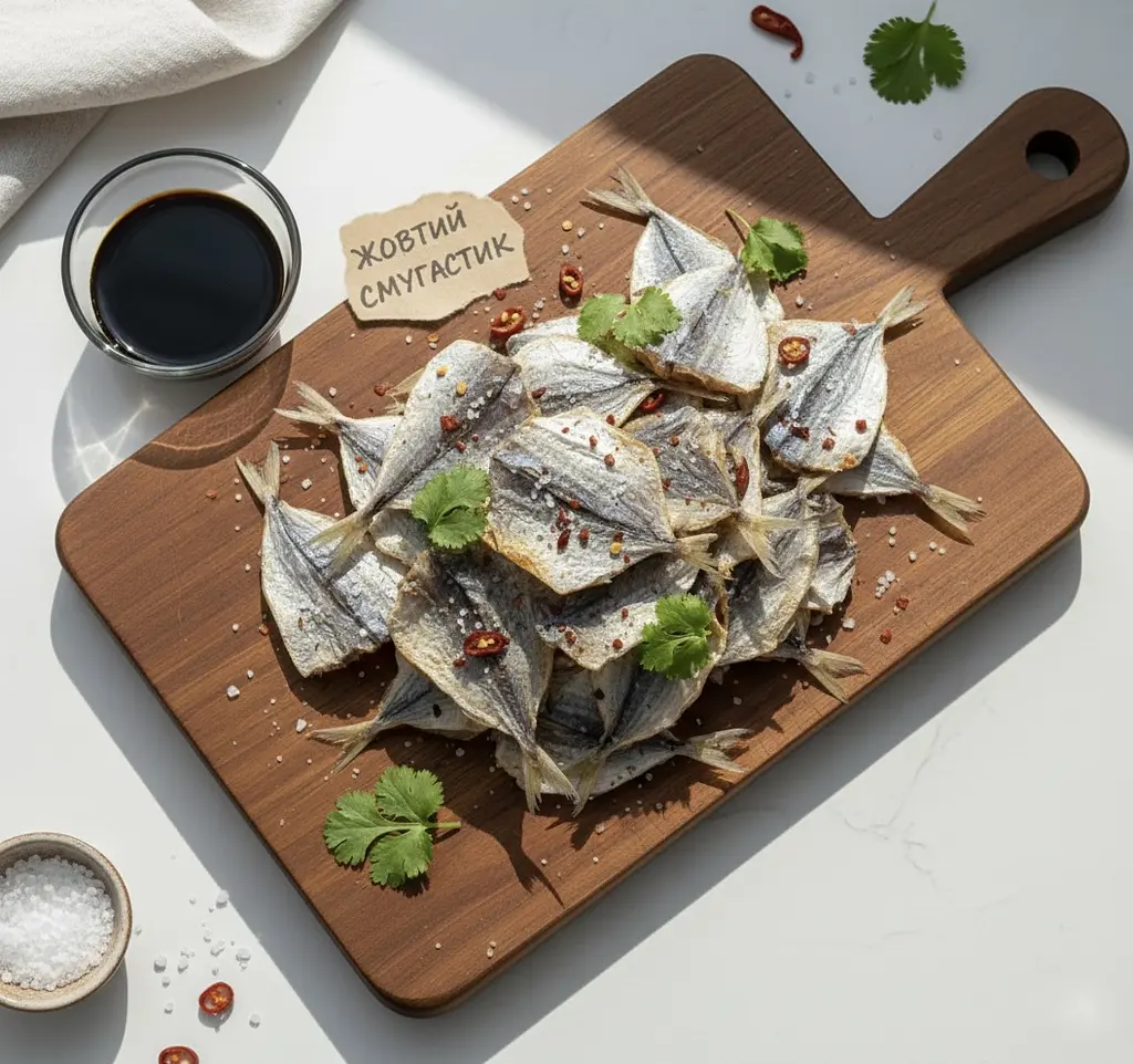 Желтый смугастик солено-сушеный, 120г - фото 2