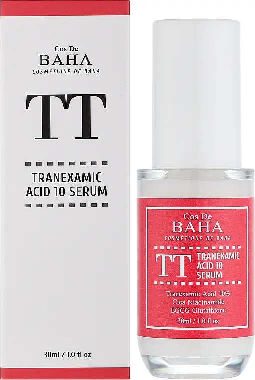 Транексамова сыворотка 10% Cos De Baha Tranexamic Acid 10% Serum 30 мл - фото 2