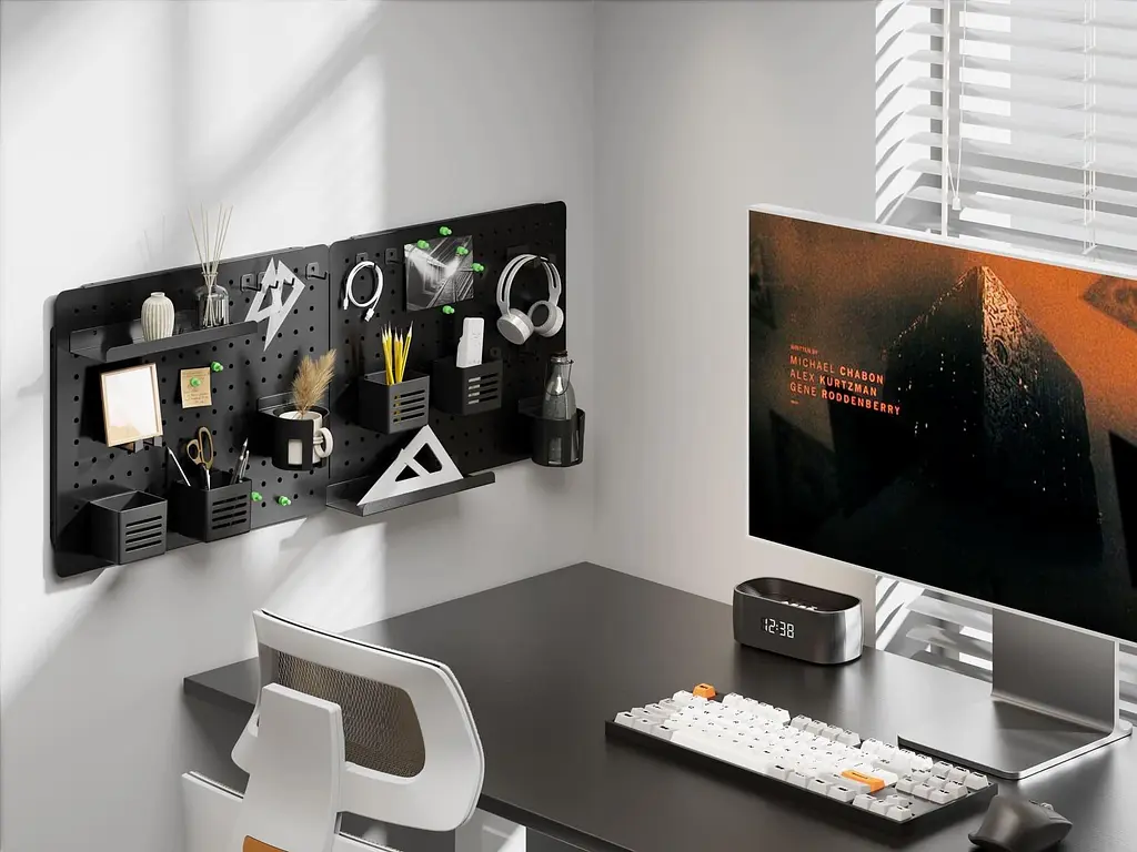 Настінна дошка-органайзер OfficePro WO910B Black - фото 3