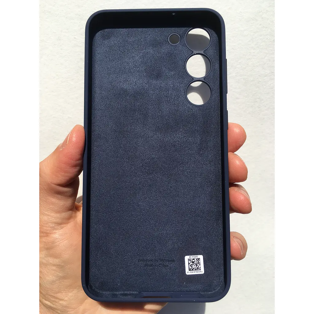 Оригінальний силіконовий чохол для Samsung Galaxy S23 Plus (S916) Samsung Silicone Case EF-PS916TNEGRU - фото 9