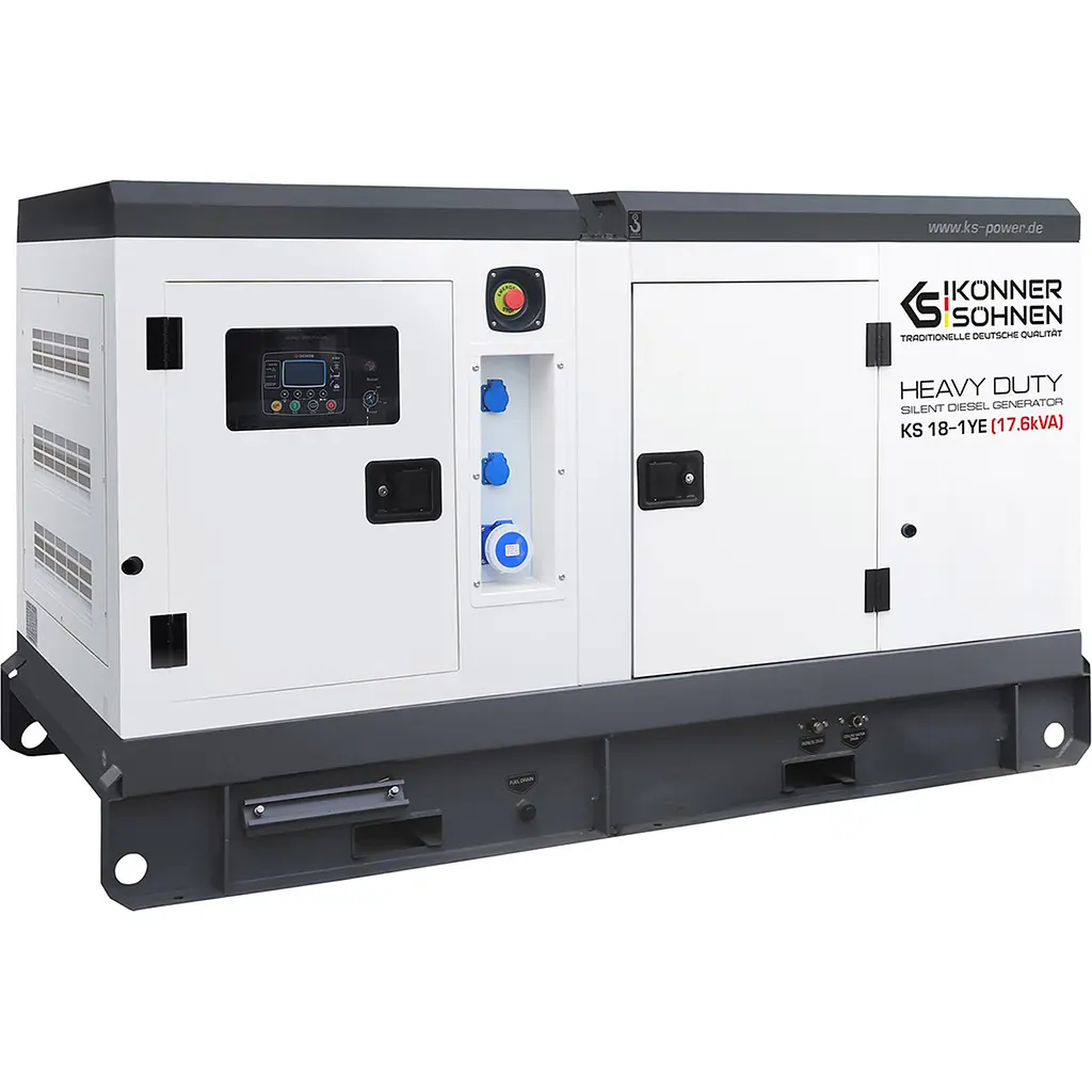 Генератор дизельний Konner&Sohnen KS 18-1YE [116920] - фото 2