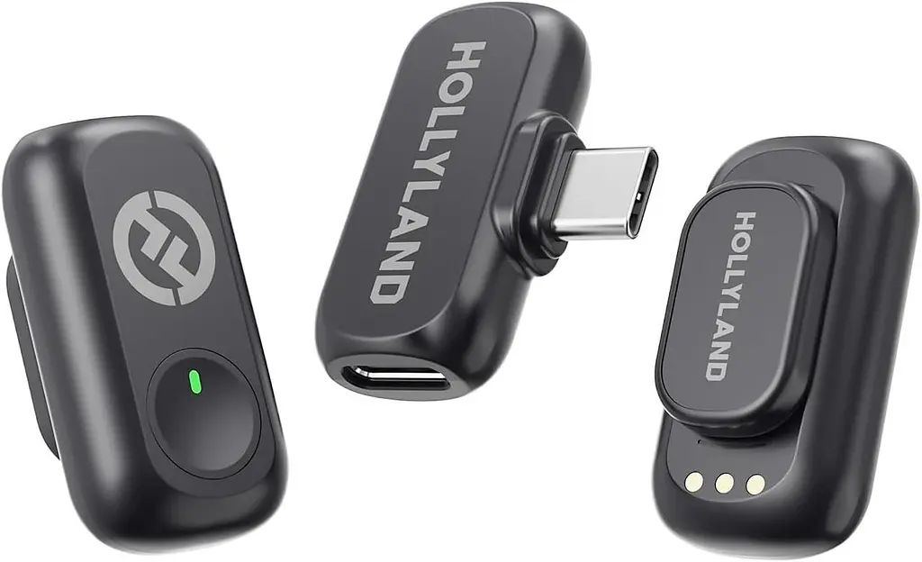 Петличний мікрофон Hollyland LARK A1 Mini Duo 2TX 1RX Зарядний кейс - фото 4