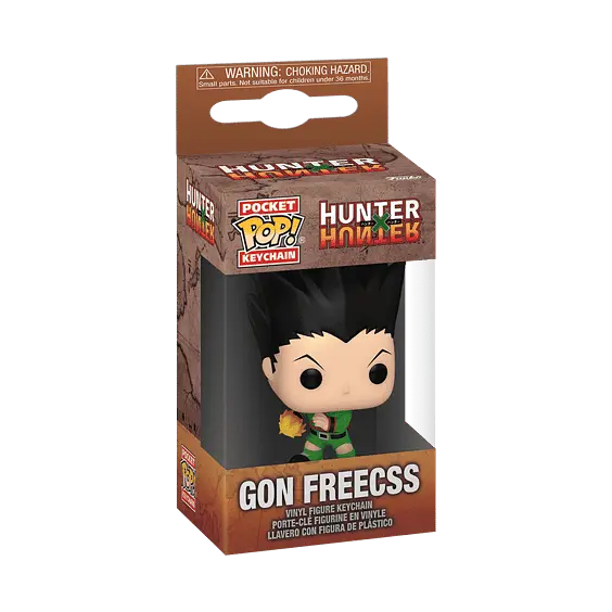 Брелок Funko Pop Фанко Поп Хантер Х Хантер Гон Фрикс Hunter × Hunter Gon Freecs 4 см FPK HH GF 651 - фото 3