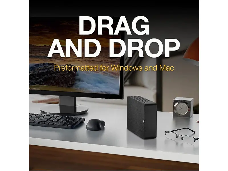Зовнішній жорсткий диск Seagate Expansion Desktop 20 TB (STKP20000400) - фото 8