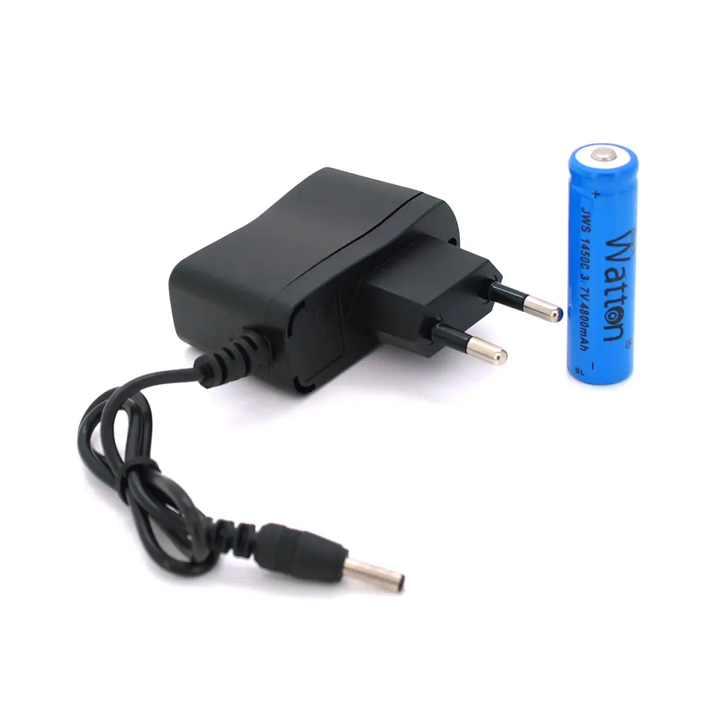 Фонарик ручной Watton WT089, 1LED CREE Q5, 3 W, 3 режима, АА/1400mah, СЗП, IP40, 100х26х26 - фото 2