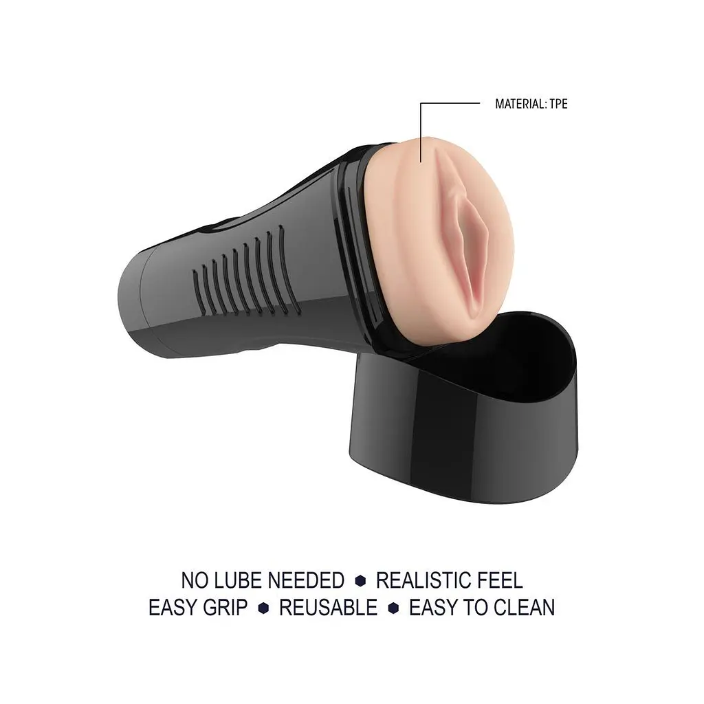Мастурбатор Slt Self Lubrication Easy Grip XL (тілесний) - фото 8