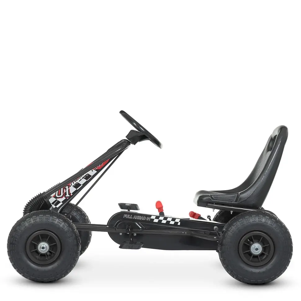 Велокарт дитячий Bambi kart M 0645(2)-2 чорний - фото 5