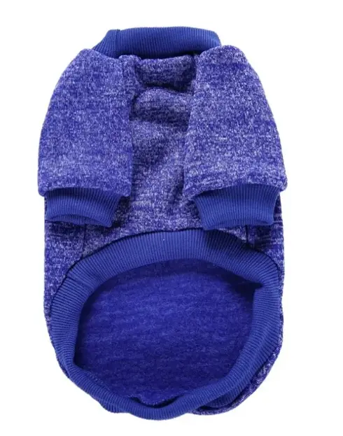 Кофта для собак та котів EcoToys Navy Blue XS ряба синя A: 20 см B: 31 см C: 19 см X-7110 - фото 2