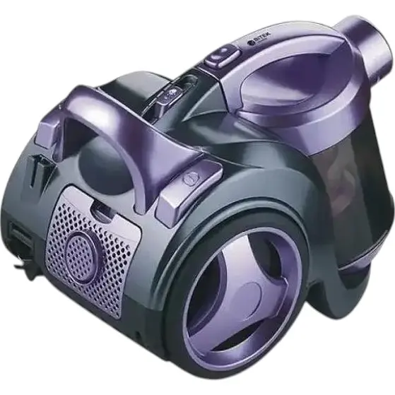 Контейнерный вакуумный пылесос Bitek BT-8662P мощный с фильтром 3 л 1200 Вт Фиолетовый - фото 4