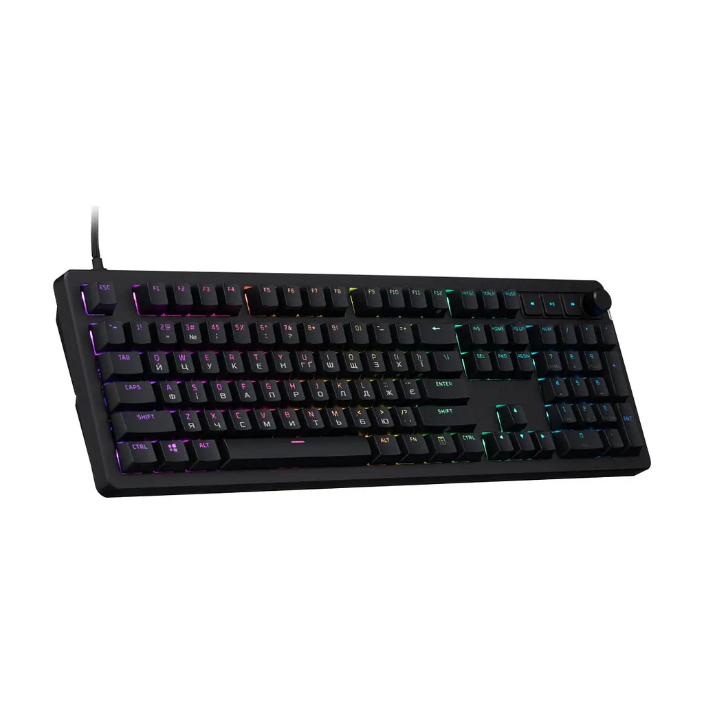 Клавіатура HyperX Alloy Rise PBT HX Red USB UA Black (7G7A3AA) - фото 2