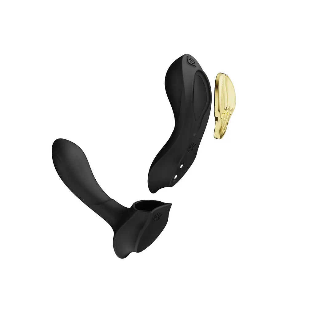 Вибратор Zalo Aya 8.8 см черный - фото 3