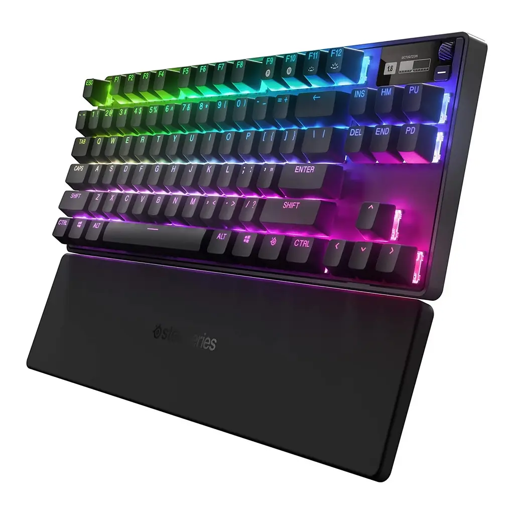 Клавіатура ігрова SteelSeries APEX PRO TKL Wireless (64865) бездротова - фото 2