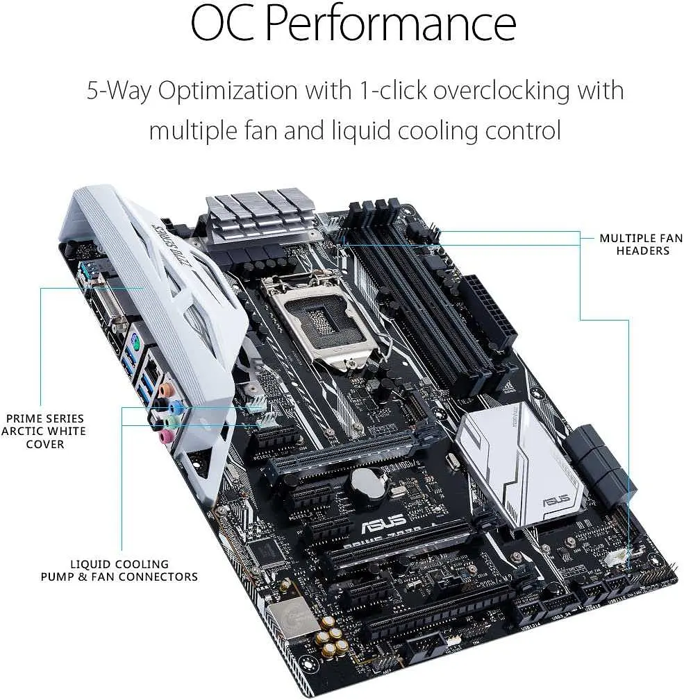 Материнська плата ASUS Prime Z270-A (Prime Z270-A) (Socket 1151, Intel Z270, ATX) Б/в - фото 2