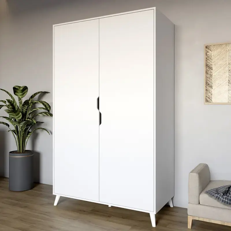 Комплект меблів для вітальні М-ЗОН Борн Німфея Альба (білий) 5 предметів з білими ніжками (MZN-031067) - фото 9