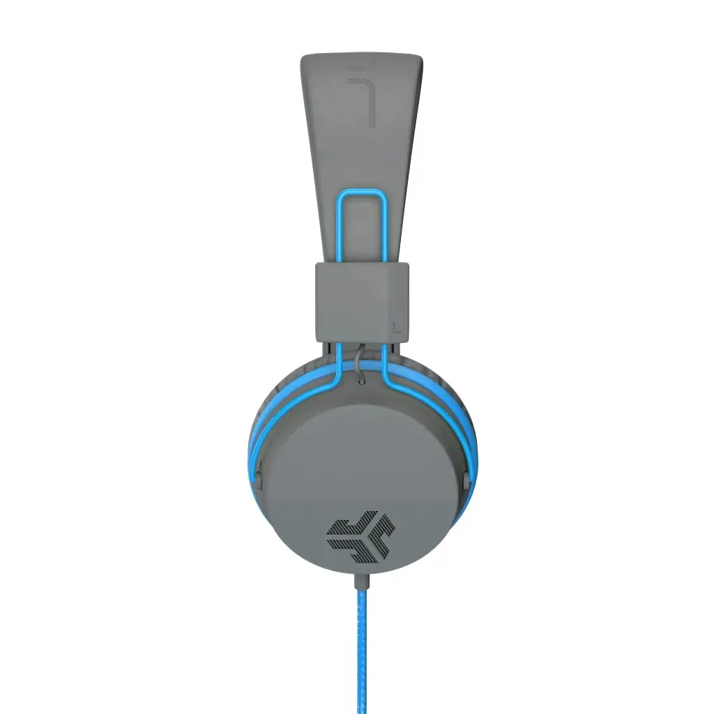Навушники Jlab JBuddies Studio Kids Wired Graphite/Blue (IEUHJKSTUDIORGRYBLU6) - фото 2