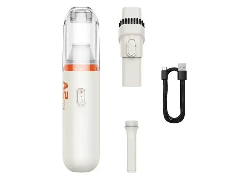 Автомобільний пилосос BASEUS A2 Pro Car Vacuum Cleaner White (VCAQ040002) - фото 2