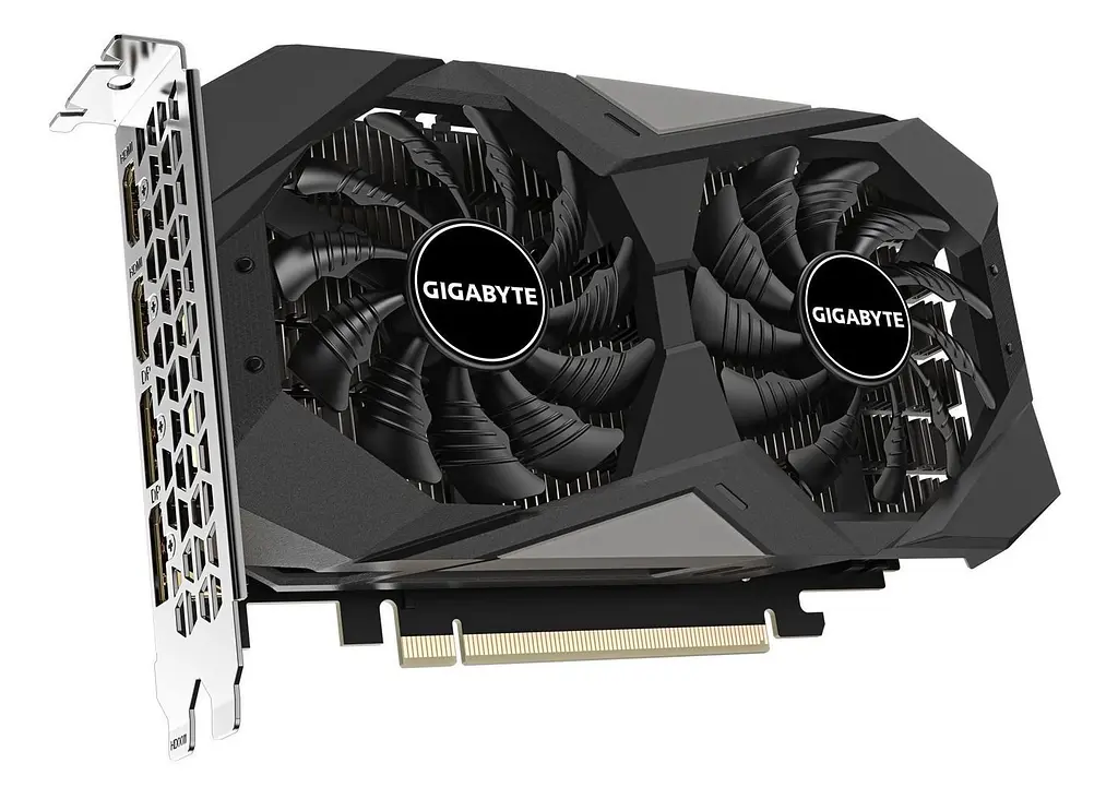 Відеокарта GF RTX 3050 6GB GDDR6 WindForce OC V2 Gigabyte (GV-N3050WF2OCV2-6GD) - фото 3