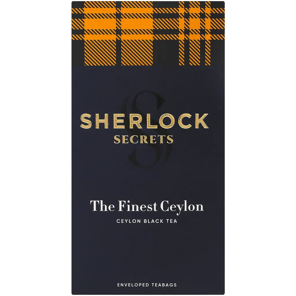 Чай чорний Sherlock Secrets Finest Ceylon 44 г (22 шт x 2 г) - фото 5