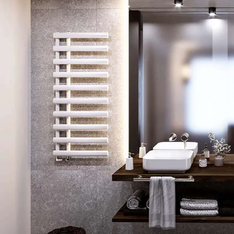 Полотенцесушитель дизайнерский Ideale Emma 11 10/1140/500 черный, Черный - фото 4