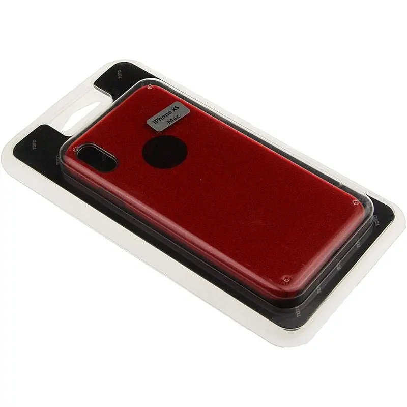 Чохол-накладка Toto TPU Shine Case iPhone XS Max Red - фото 2