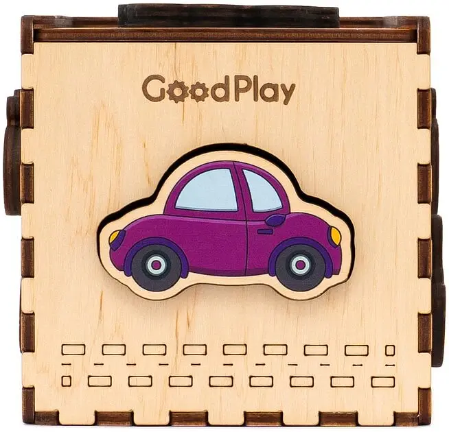 Кубик-сортер Транспорт GoodPlay CUB-4-011 Різнокольоровий shop (4820276870345) - фото 3