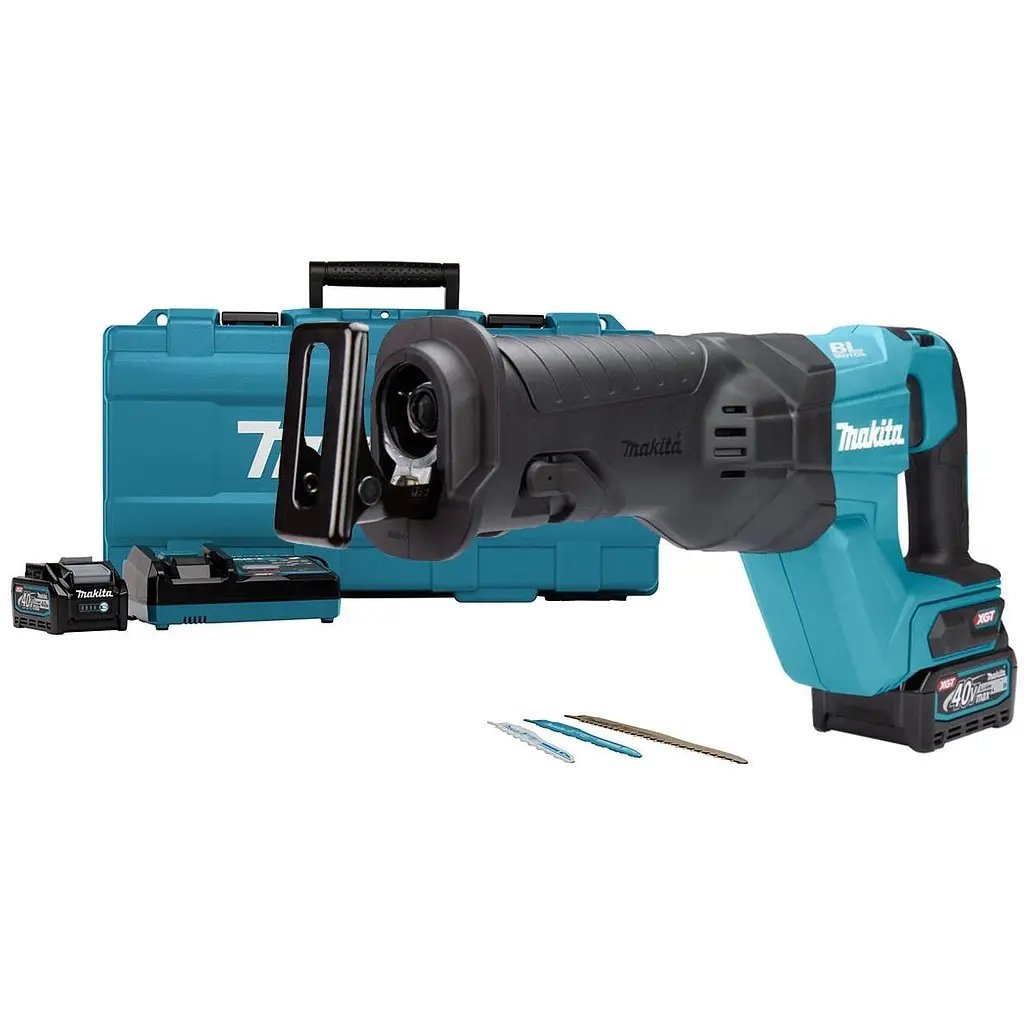 Пила шабельна акумуляторна Makita JR001GM201 (32 мм, 2300/3000 об/хв, 1100 Вт, BL, XGT) - фото 2