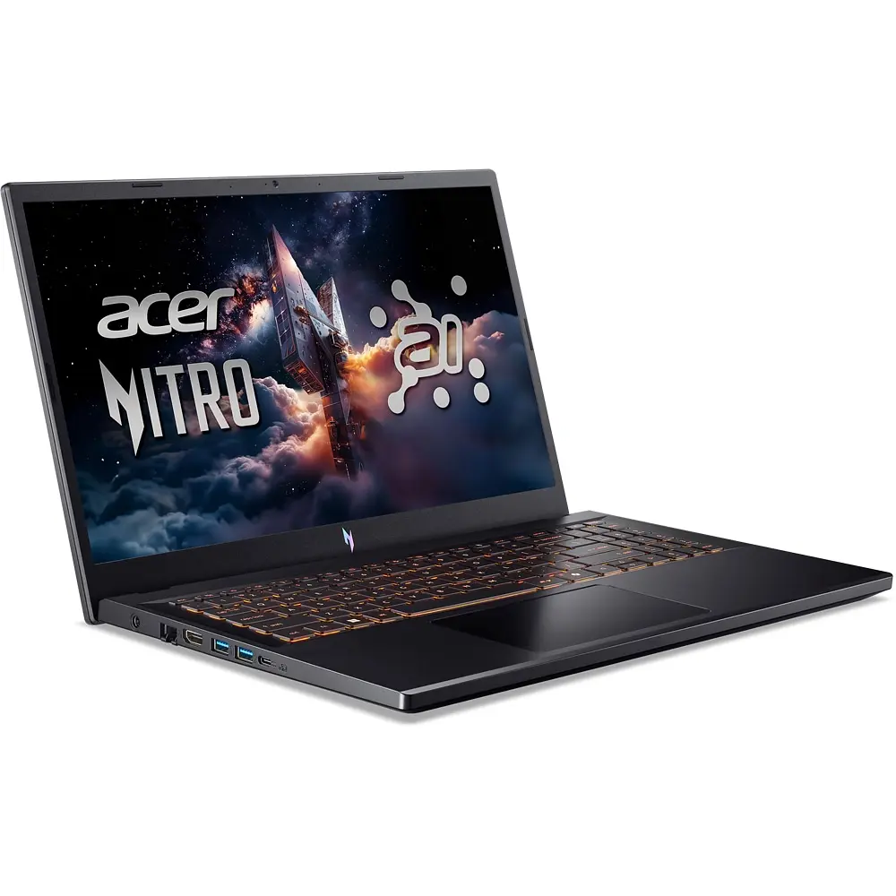 Ігровий ноутбук ACER Nitro V15 ANV15-42-R9KW, AMD Ryzen 7 7445HS до 4.7 ГГц, 15.6-дюймовий FHD, 16 ГБ, SSD 512 ГБ, NVIDIA GeForce RTX 3050 6 ГБ, Free Dos - фото 2