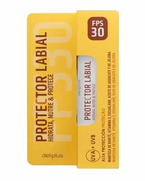Сонцезахисний бальзам для губ SPF 30 Deliplus 4 г