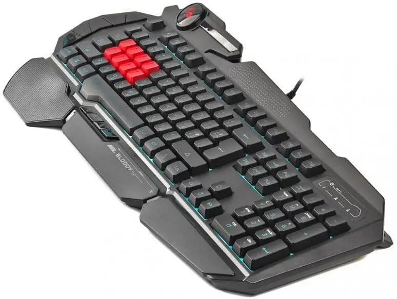 Клавиатура Bloody A4Tech B318 LK USB Black (B318 (Black) LK Black) - фото 3