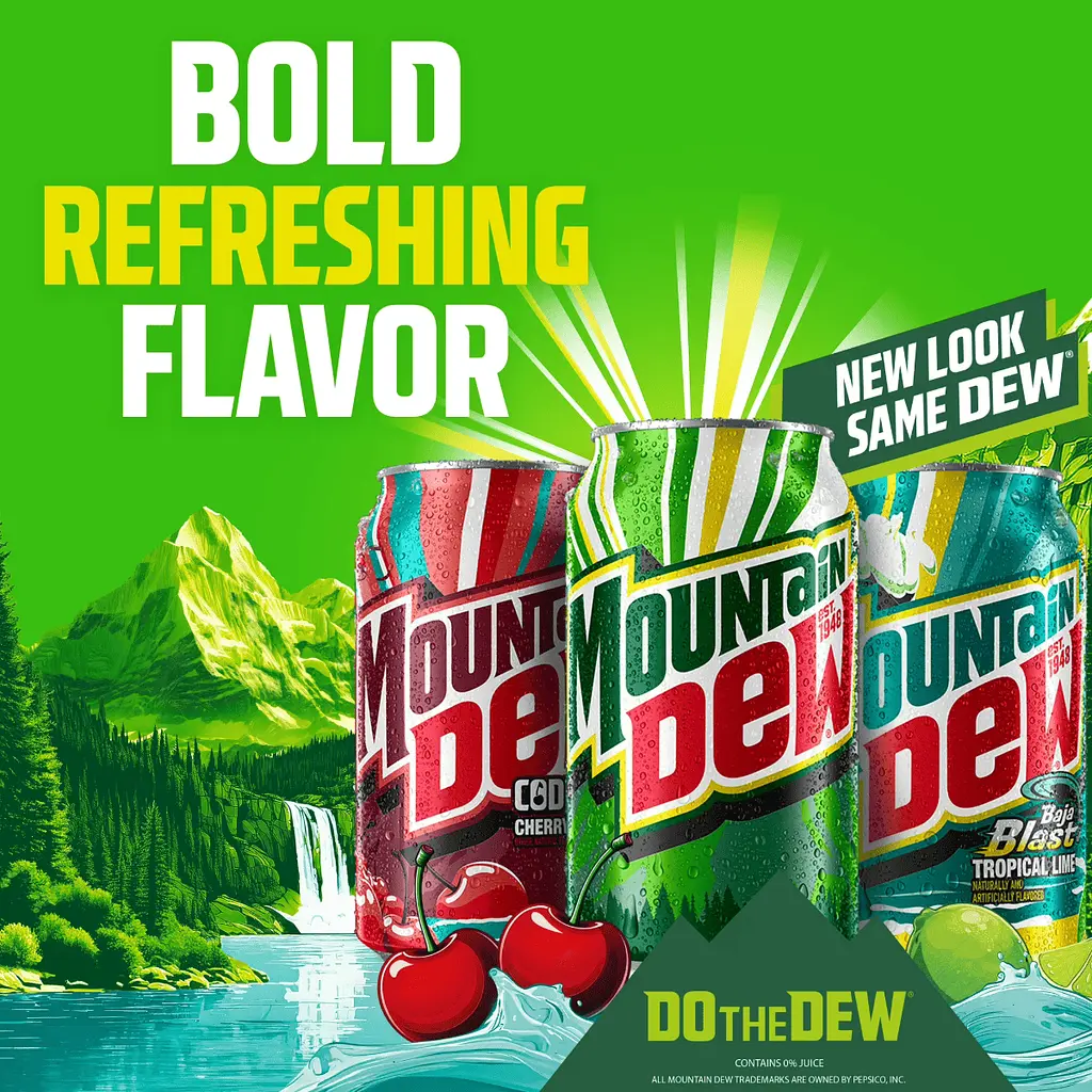 Газований напій Mountain Dew Original 355 мл - фото 5
