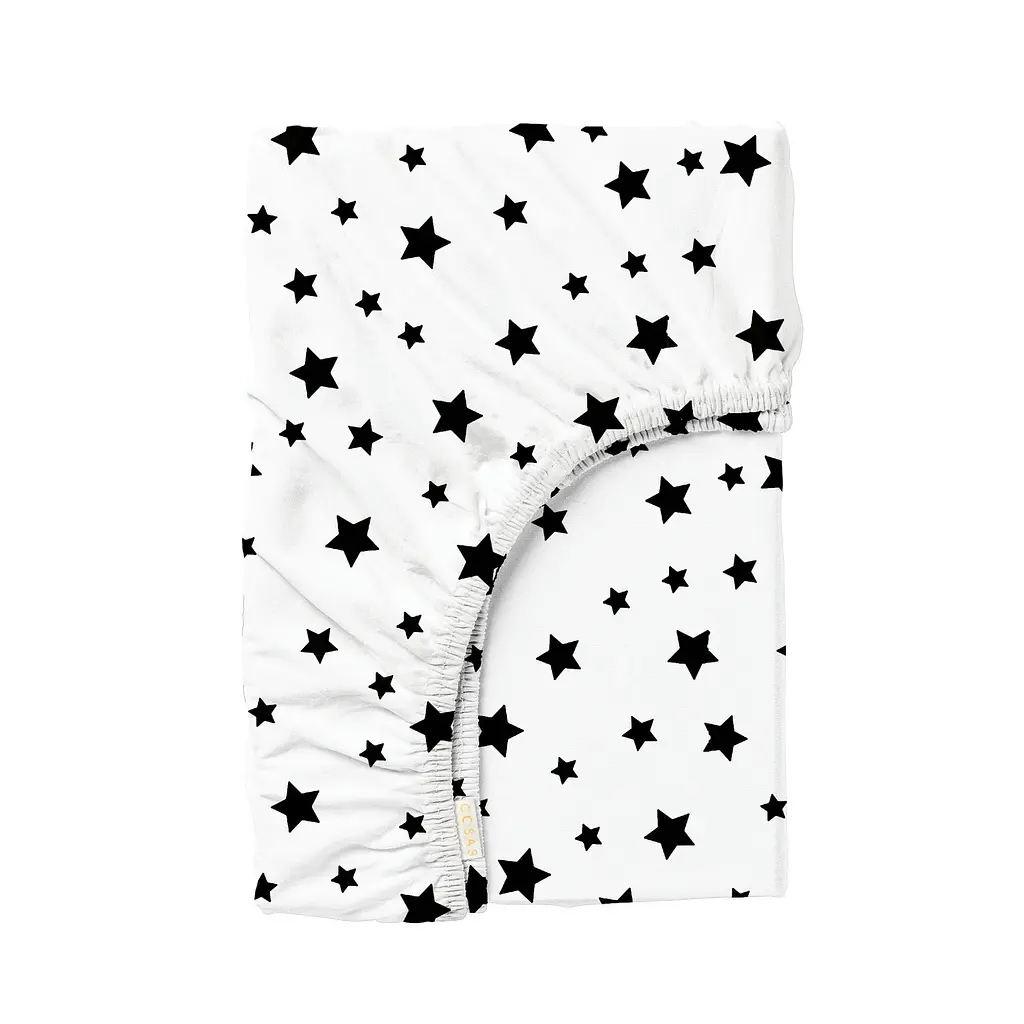 Простирадло на резинці 160х200х30 BLACK STARS COSAS (4822052205853)