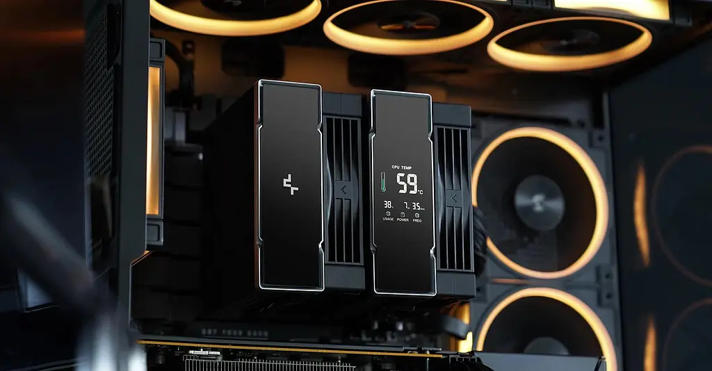 Кулер для процесора Deepcool AK620 G2 Digital NYX Black (R-AK620G2-BKNNMN-GJD-1) - фото 11