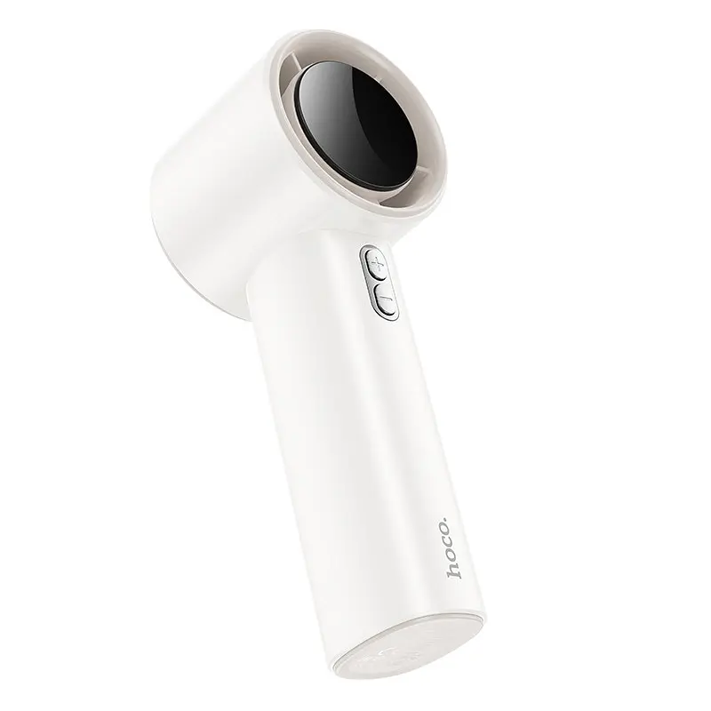Портативний вентилятор HX64 Hurricane High Speed ​​Handheld Fan 3600 mAh White Hoco teh0029487 - фото 5