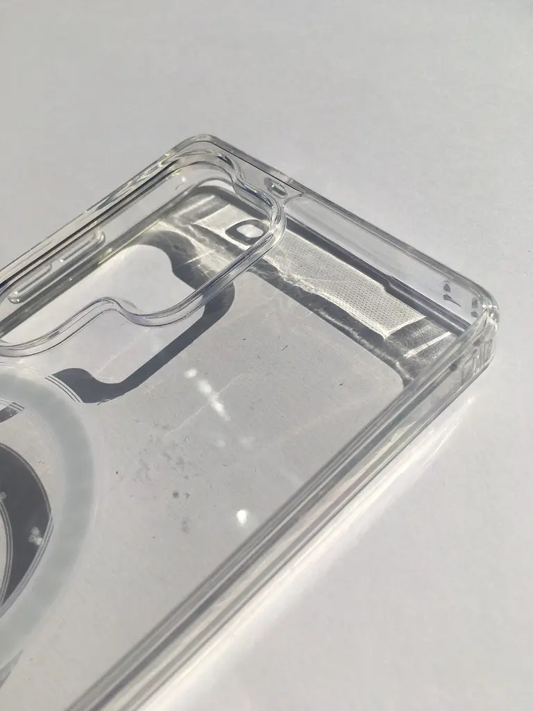 Чохол протиударний для Samsung Galaxy S25 Ultra (S938) Clear Case Ultra Hybrid with MagSafe Прозорий - фото 6