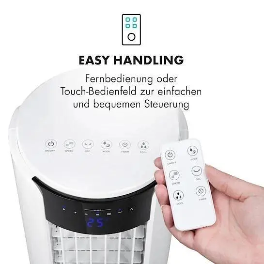 Мобильный кондиционер-вентилятор Klarstein Skyscraper Horizon 3в1 (10032336) - фото 9