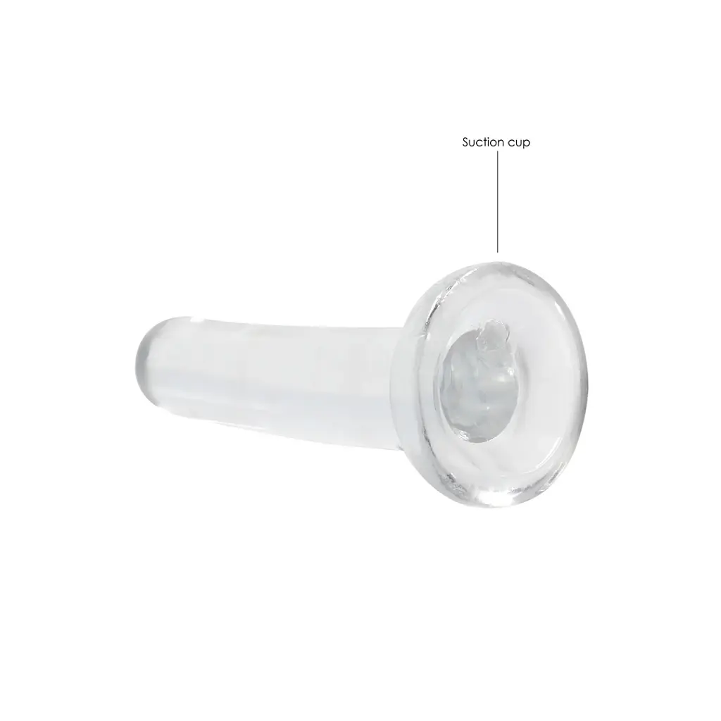 Фалоімітатор Realrock Crystal Clear Dildo 5.3" 13.5 см прозорий - фото 3