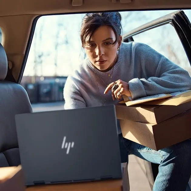 Ноутбук HP ENVY x360 13-bf0003ru 13.3' 2.8K OLED Touch, Intel i7-1250U, 16GB, F1024GB, UMA, Win11, синий (826Y3EA) - фото 2