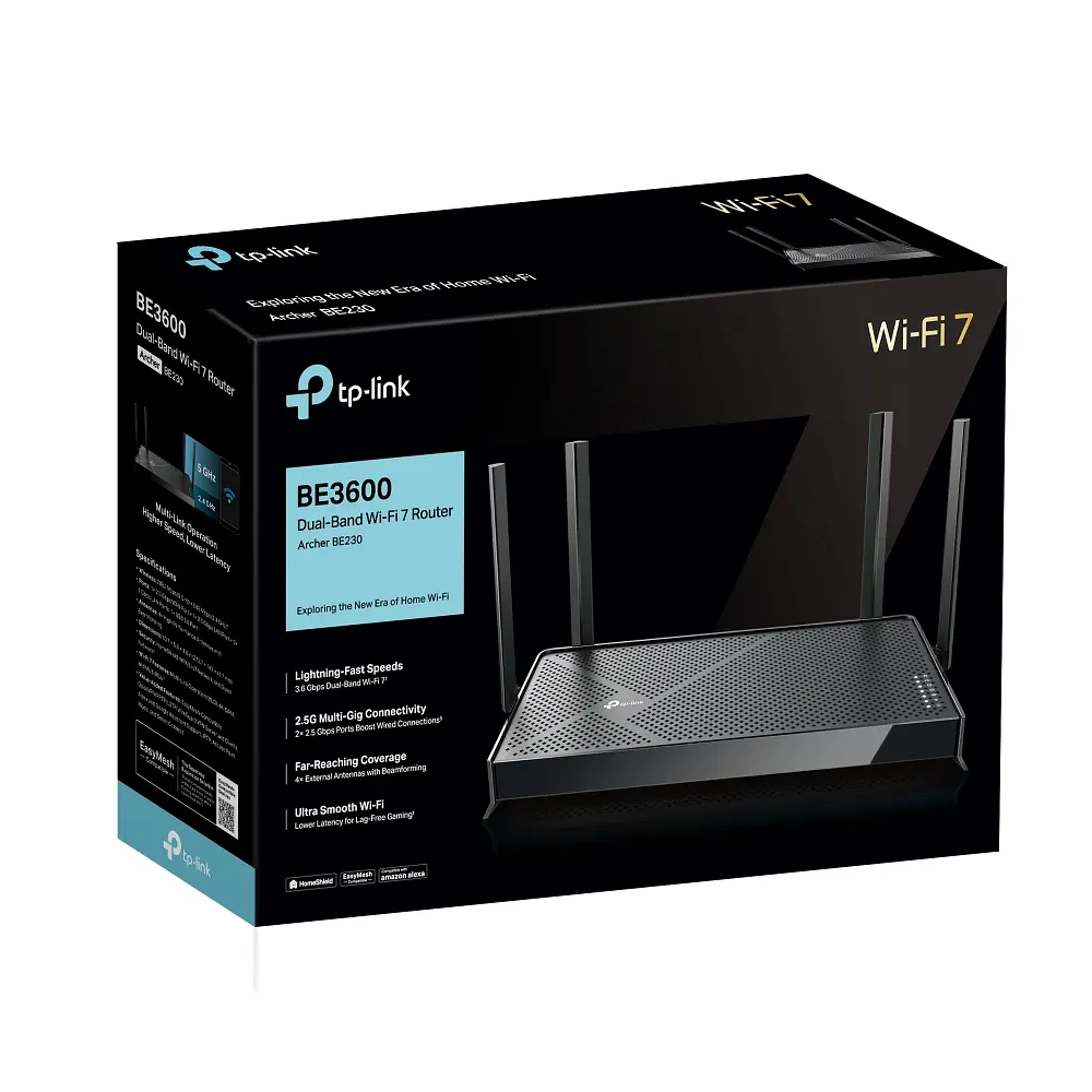 Бездротовий маршрутизатор TP-Link Archer BE230 - фото 7