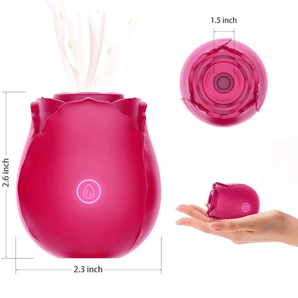 Вакуумний стимулятор Rose Massager - фото 3