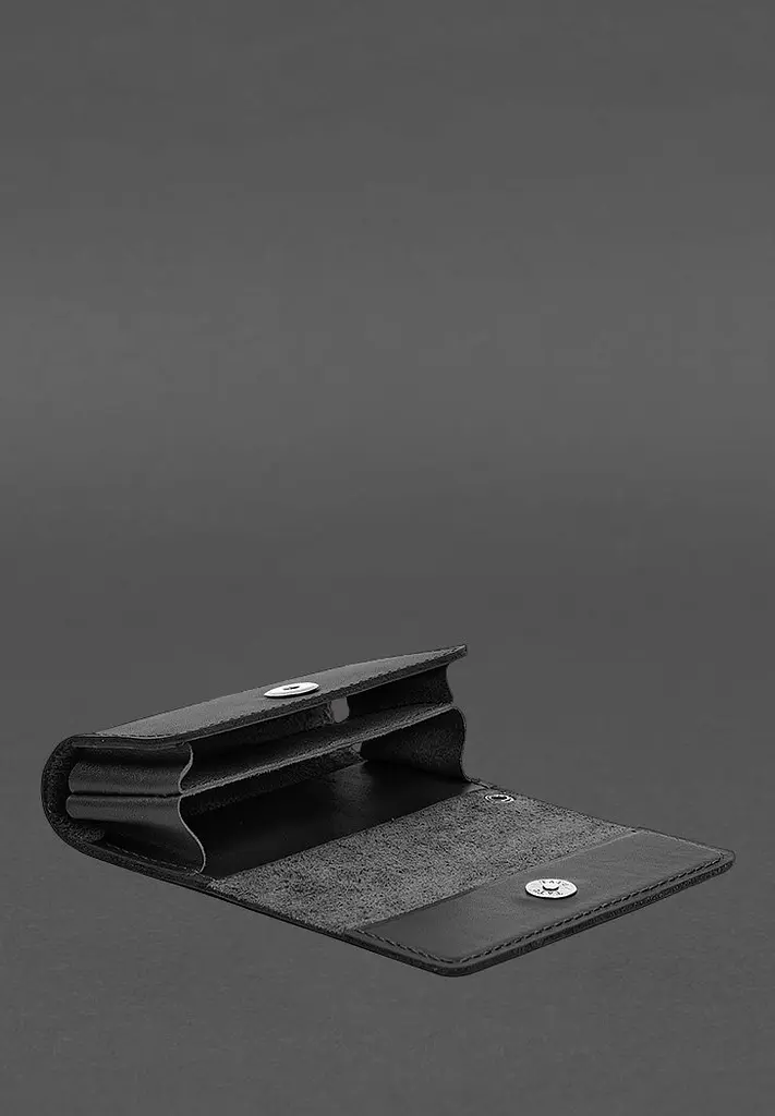 Шкіряний футляр (чохол) для IQOS Чорний - фото 7