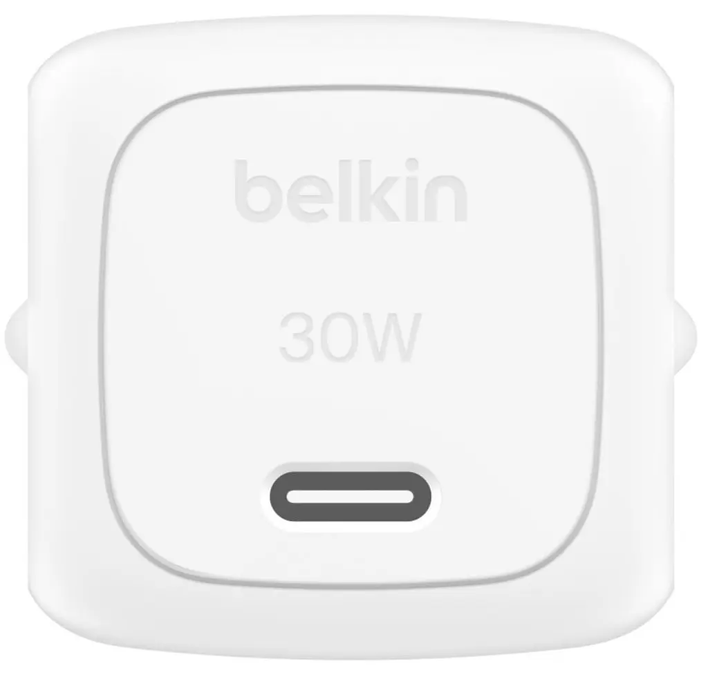 Belkin Зарядное устройство 30Вт USB-С PD PPS, кабель USB-С > USB-C, 1 м, PVC, белый - фото 5