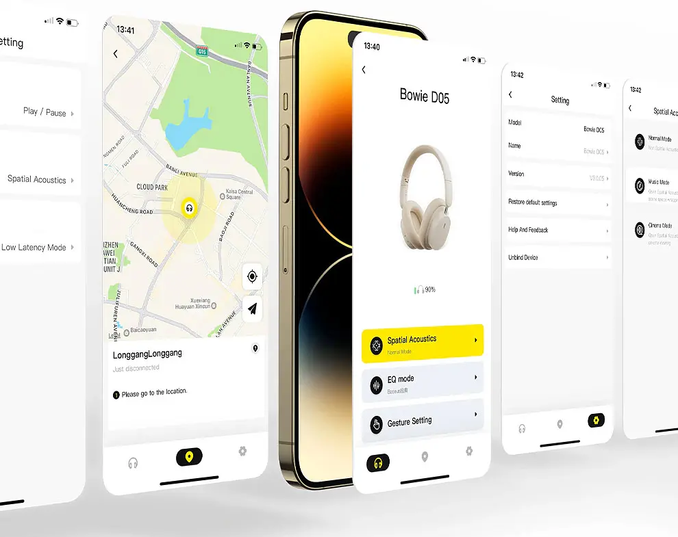 Наушники Baseus Bowie D05 Encok Gray [84728] - фото 11