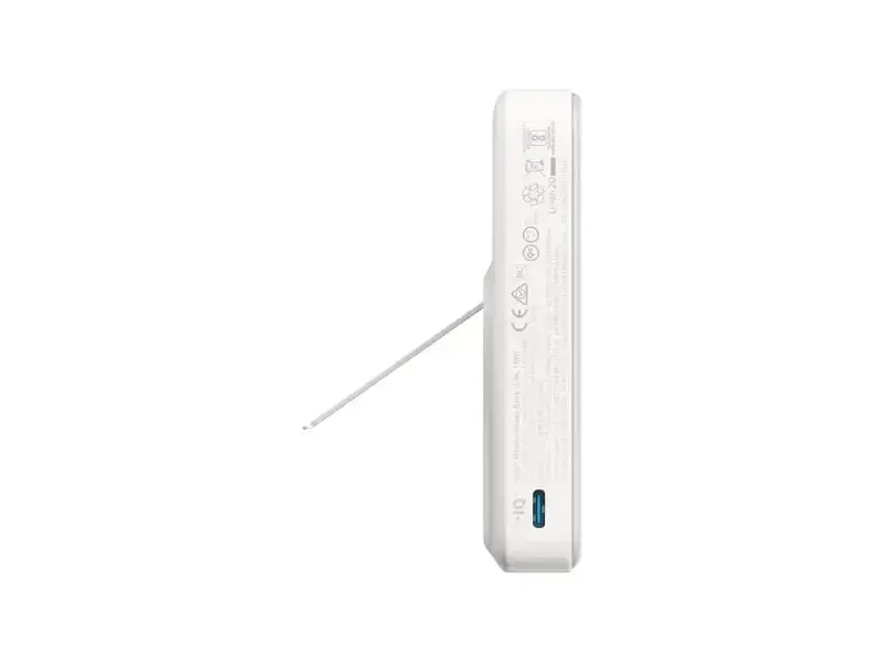 Зовнішній акумулятор (Power Bank) ANKER MagGo 10K 10000mAh 15W Qi2 White (A1654P21) - фото 6
